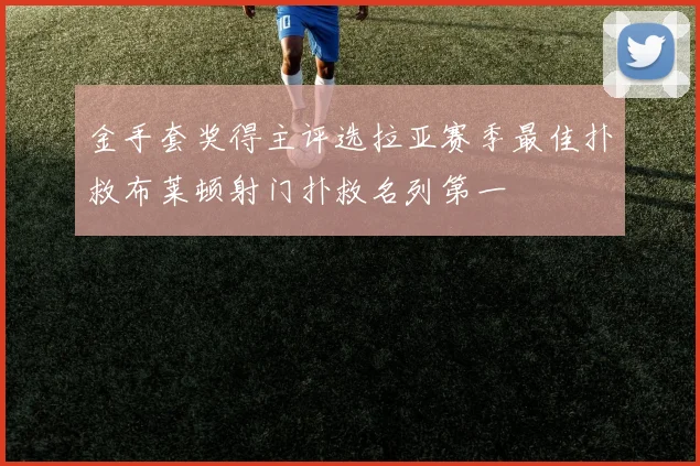 金手套奖得主评选拉亚赛季最佳扑救布莱顿射门扑救名列第一